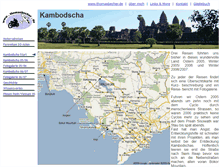 Tablet Screenshot of kambodscha.thomasbecher.de
